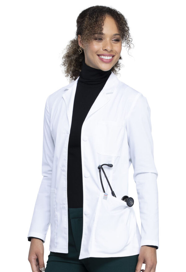 Women’s 28″ Consultation Lab Coat in White – Shop UPMC Powered by Ravine